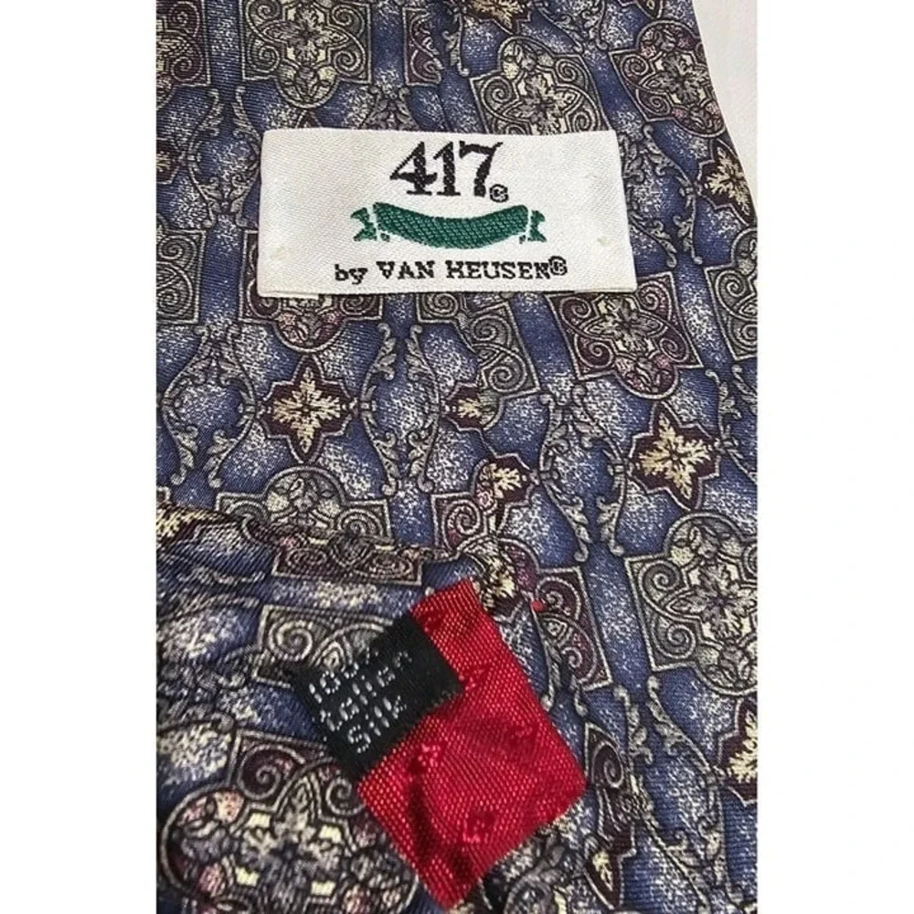Van Huesen 417 Silk Ties - Lot of 3, Men's Neckties, Neckties